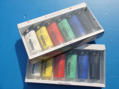 【6色75ml 布彩顏料 丙烯顏料 紡織顏料 廠家直銷 免檢產(chǎn)品】價(jià)格,廠家,圖片,美術(shù)顏料,上海聯(lián)峰文化用品-